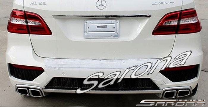 Custom Mercedes ML  SUV/SAV/Crossover Rear Bumper (2012 - 2015) - $2450.00 (Part #MB-075-RB)